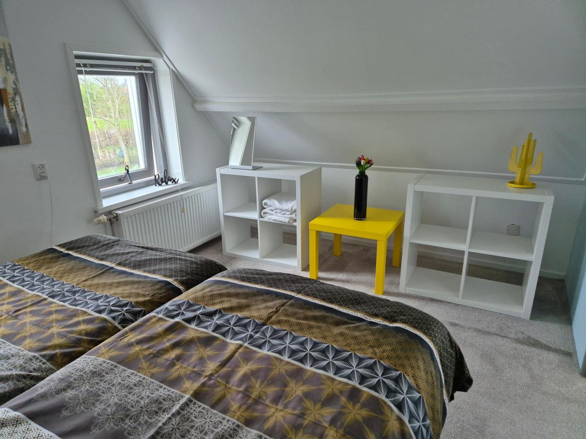 Вилла Vrijstaande Ruime Familiewoning Landelijk Gelegen Lewedorp Экстерьер фото