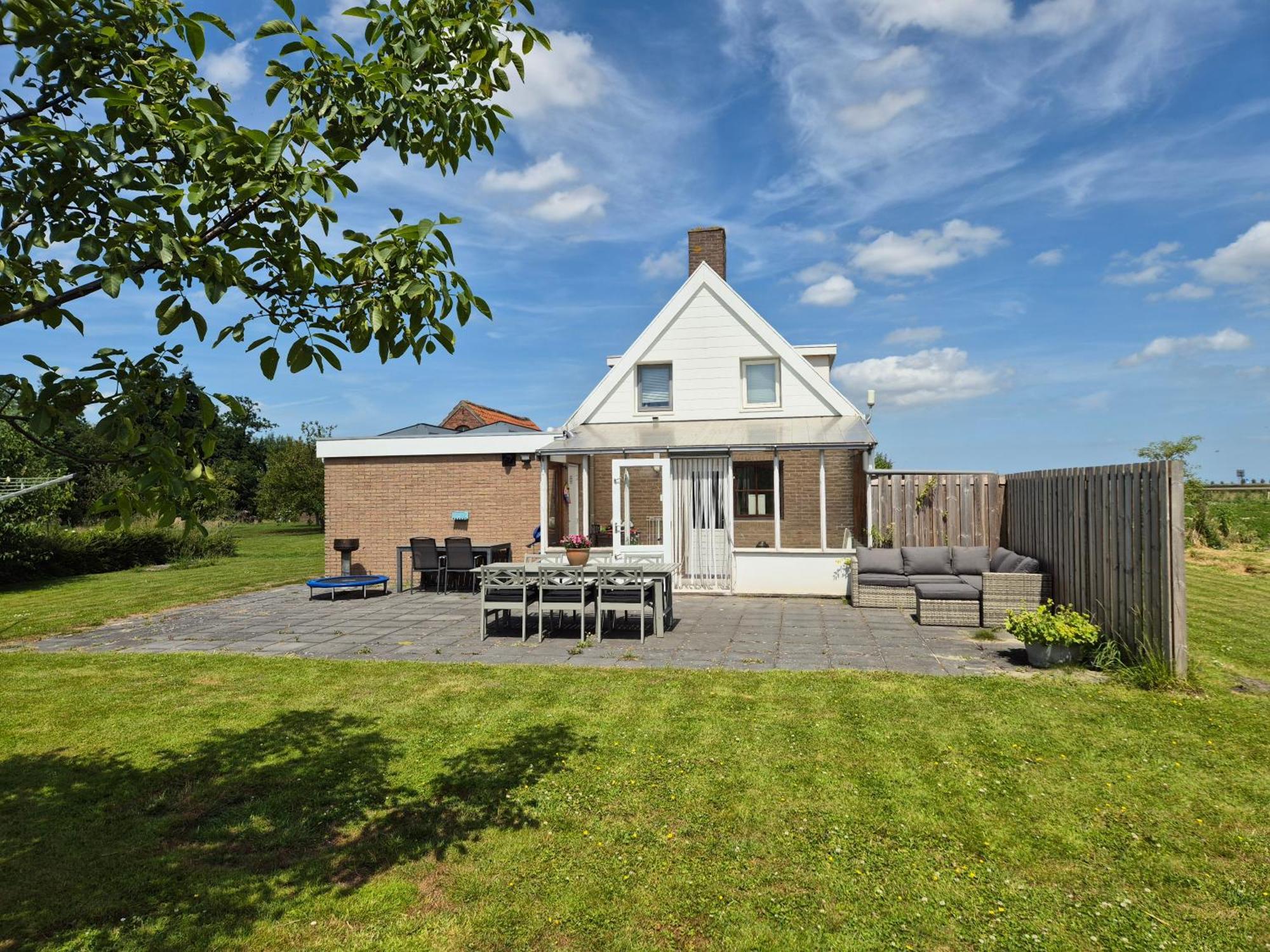 Вилла Vrijstaande Ruime Familiewoning Landelijk Gelegen Lewedorp Экстерьер фото
